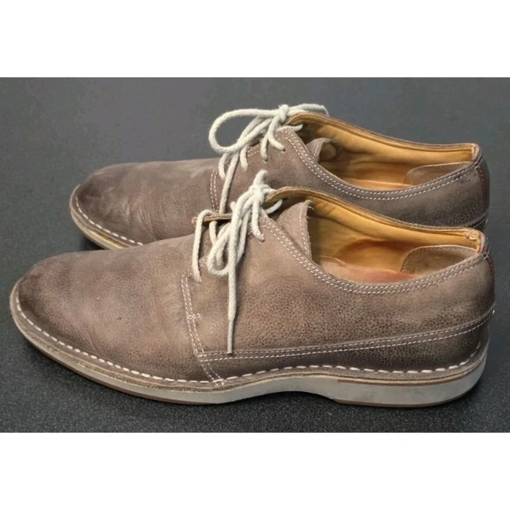Sperry Top Sider Gold Cup Chukka Loafer Brown Leather Men 10M Career Casual Lace